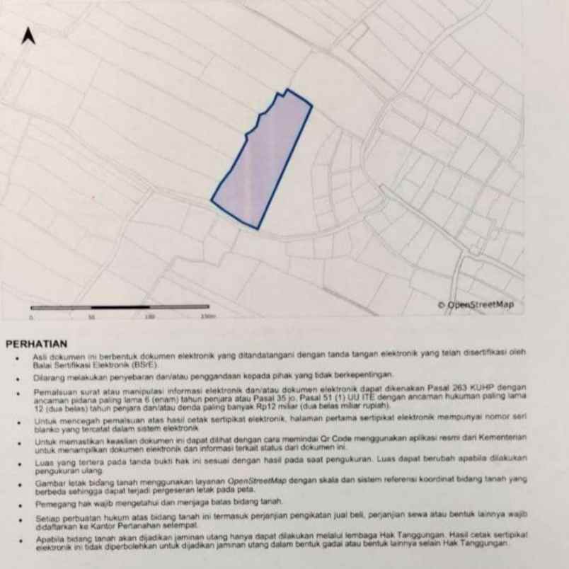 dijual tanah raya munggu kapal