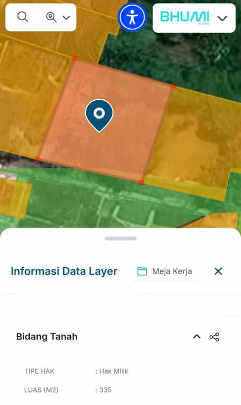 dijual tanah sewon