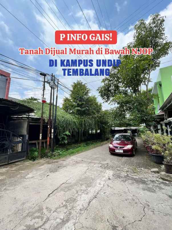 dijual tanah tembalang