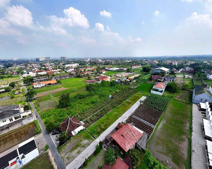dijual tanah yogyakarta di jl damai dekat hotel hyatt