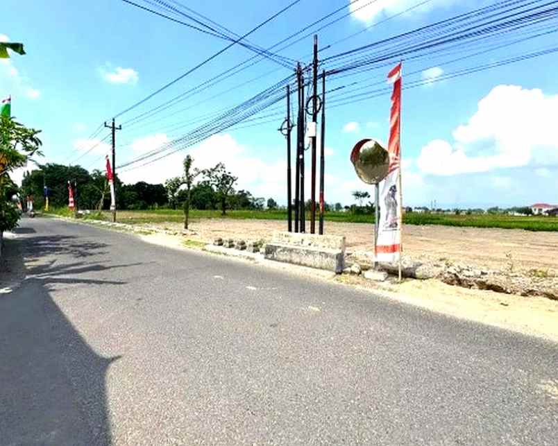 dijual tanah yogyakarta di kalasan dekat candi kedulan