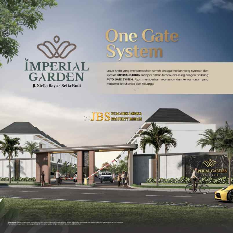 dijual villa imperial garden jalan