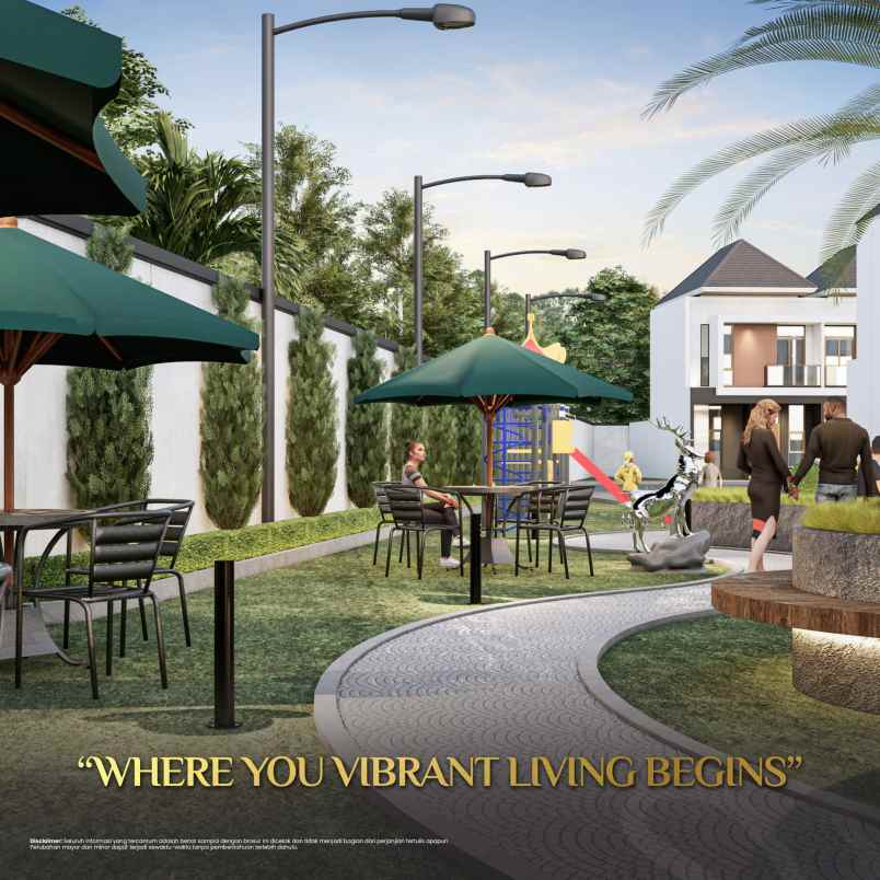 dijual villa imperial garden jalan