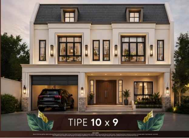 dijual villa jalan amal krakatau cemara