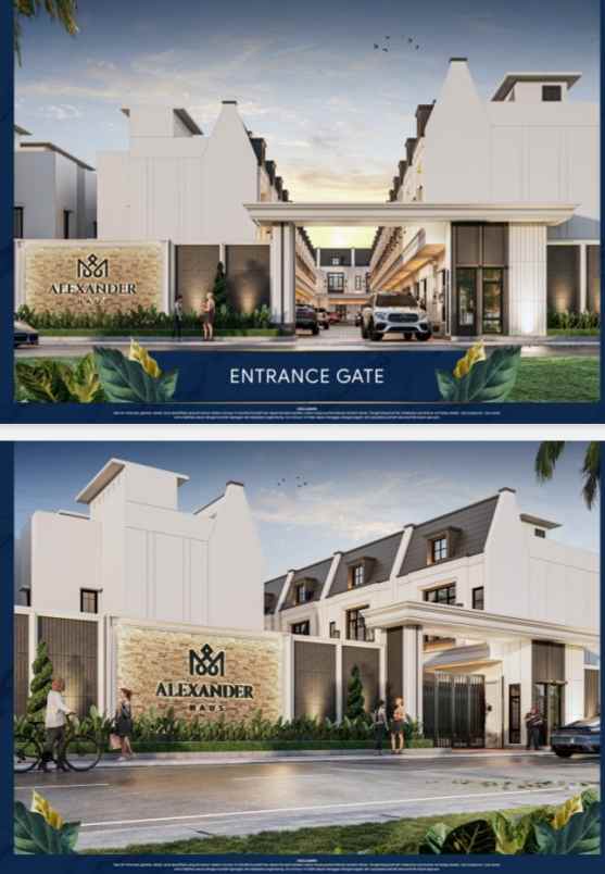dijual villa jalan amal krakatau cemara