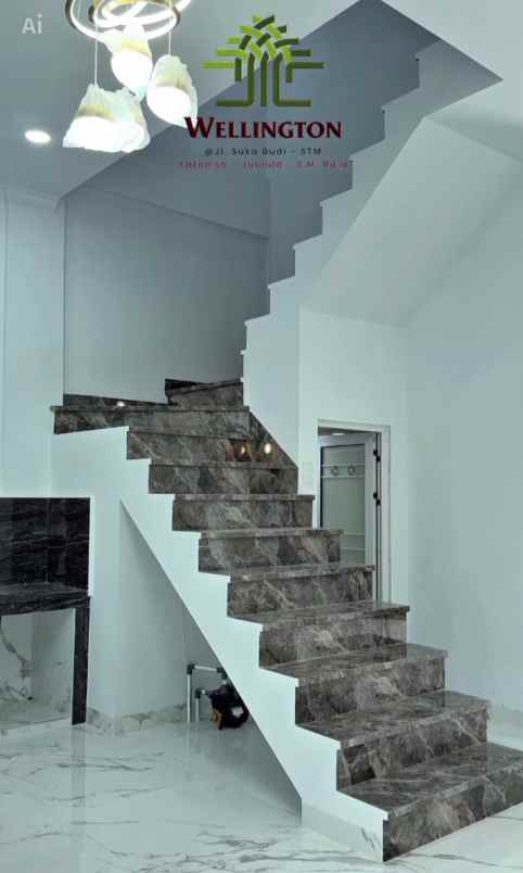 dijual villa jalan suka budi katamso