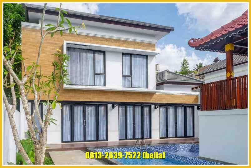 dijual villa jl bulevar gedongan