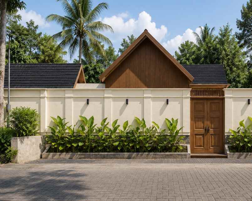 dijual villa jl cangkringan sukanan