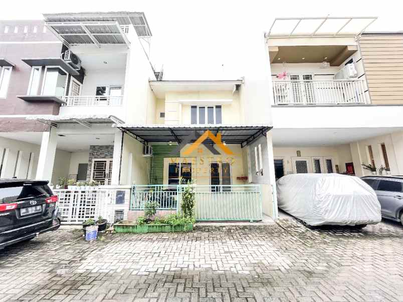 dijual villa komplek mutiara residence jalan r s haji