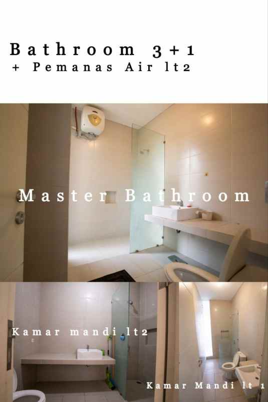 disewakan ready furnish rumah the greenlake cm