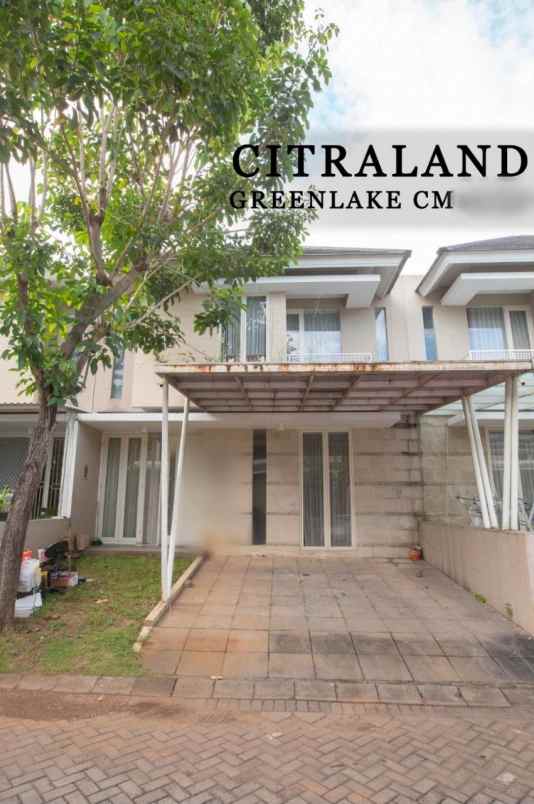 disewakan ready furnish rumah the greenlake cm