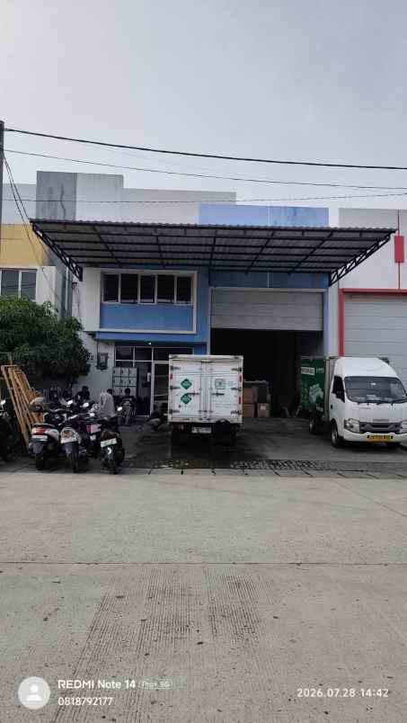 disewakan ruko gudang kantor pergudangan central cakung