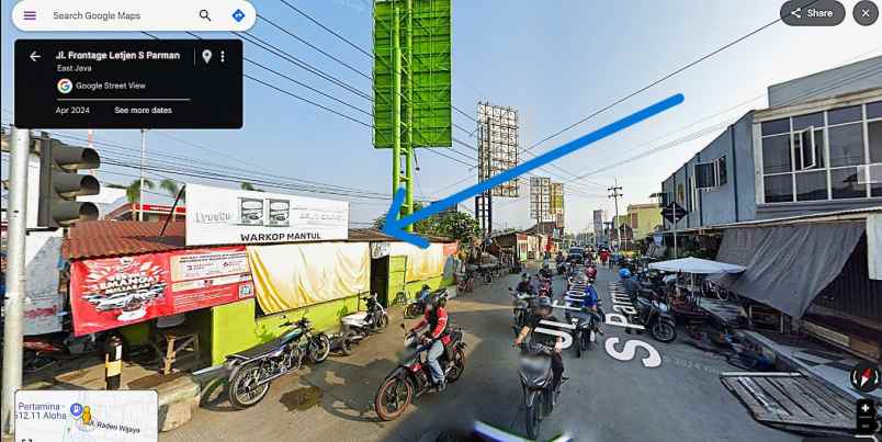 disewakan tanah aloha desa sawotratap