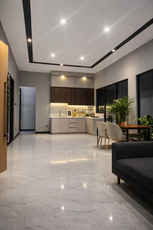 exclusive house bsd minimalis modern lingkungan elit