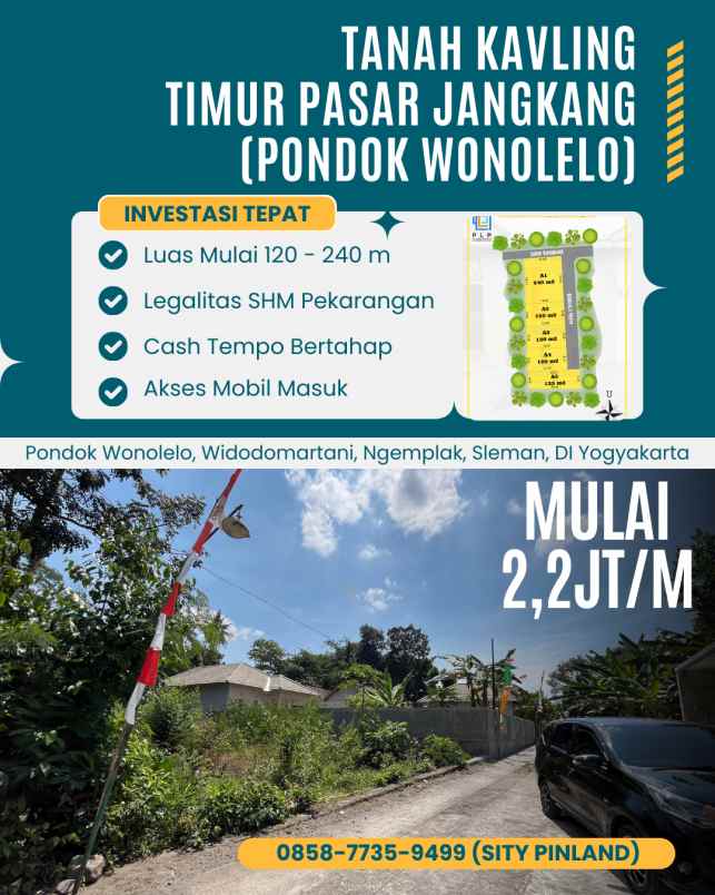 fresh launching tanah kavling timur pasar jangkang