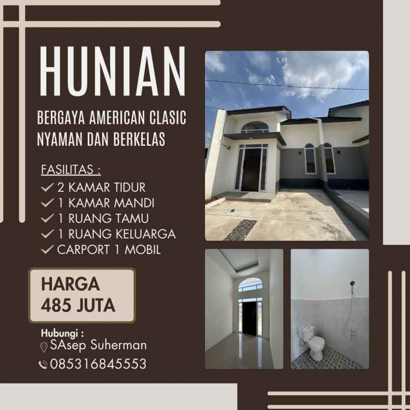 hunian bergaya american clasic nyaman dan berkelas