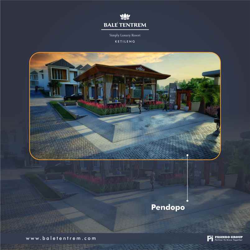 hunian milenial cluster bale tentrem di semarang timur