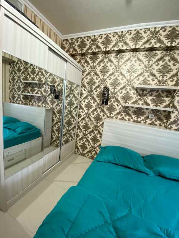 jual apartemen 2 kamar furnish di green pramuka city