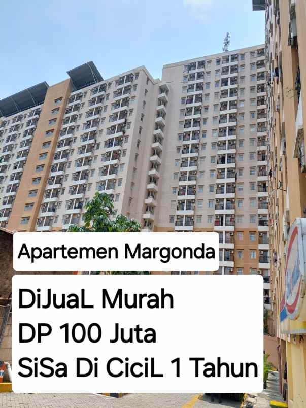jual apatement margonda recidence 2 depok