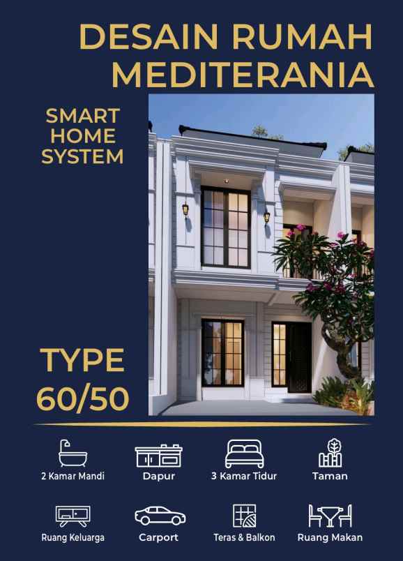 jual rumah murah 2 lantai di cipayung