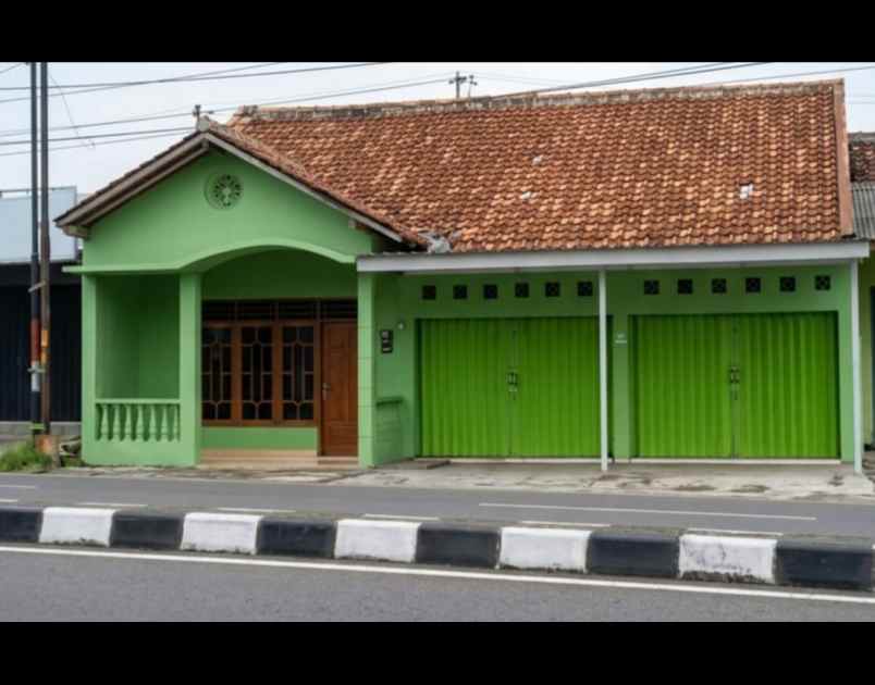 jual rumah tepi jalan yogya magelang km 13 sleman