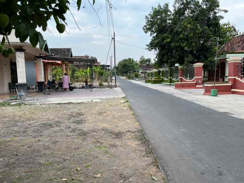jual tanah datar strategis sragen kota 447m