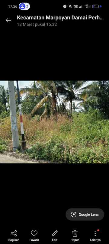 jual tanah kosong dan datar strategis