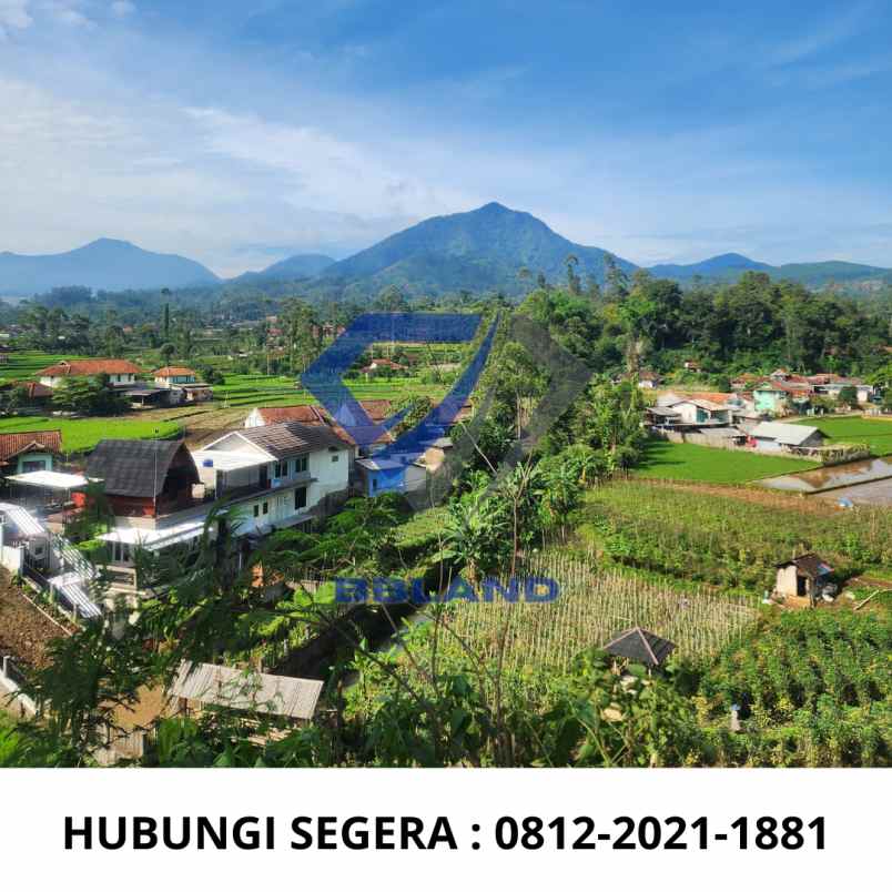 jual tanah murah cocok untuk villa di ciwidey