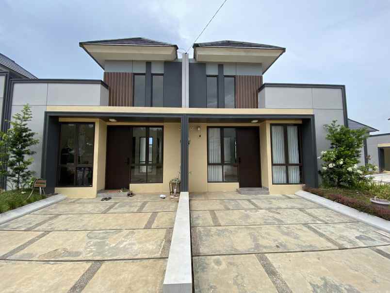 lace land bogor rumah cluster konsep villa alimapro
