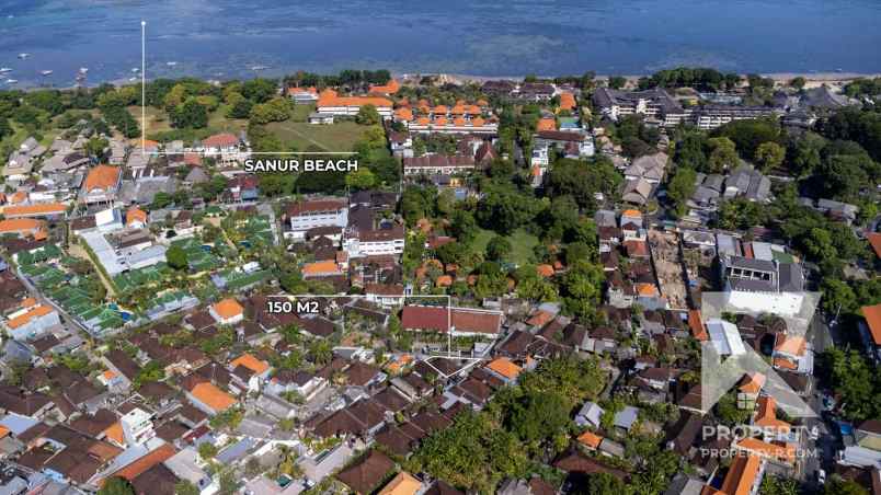 land plot for sale freehold beachside sanur bali