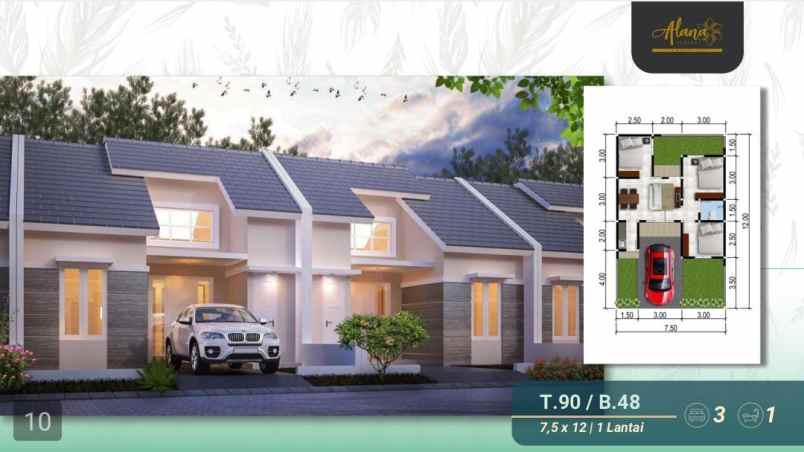 new rumah alana tambak oso tahap 3 extension
