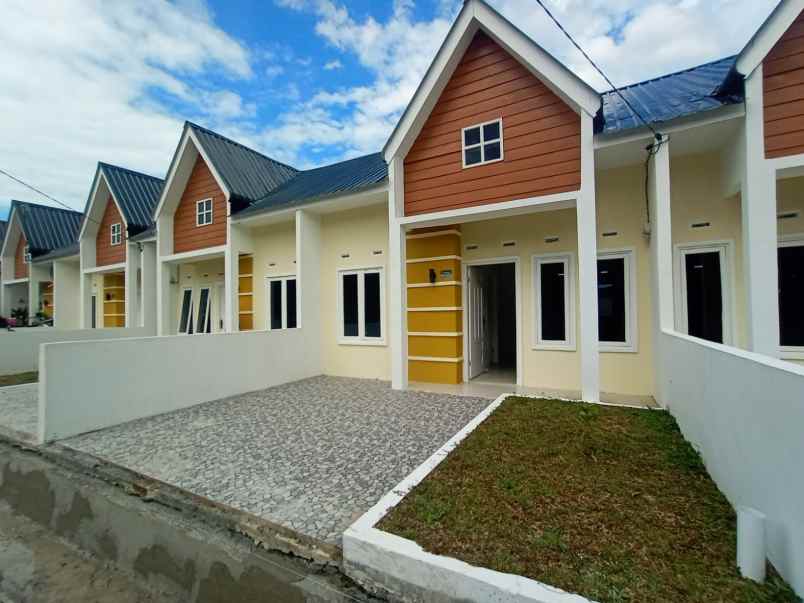 perumahan subsidi dibinjai dengan tampilan komersil