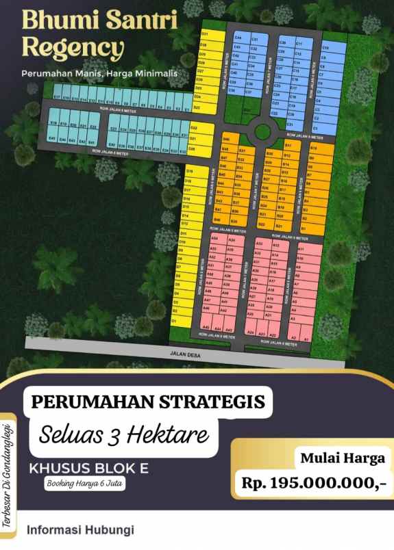 promo rumah free biaya apapun di malang