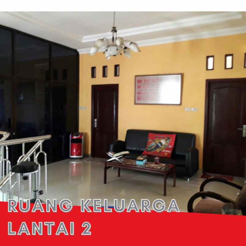 rumah 2 lantai di way halim bandar lampung