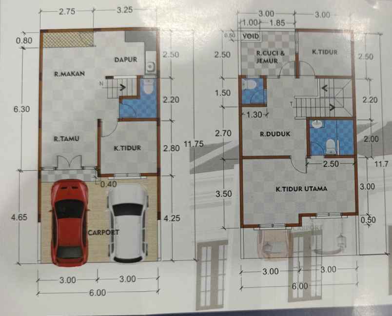 rumah baru 2 lantai dikawasan bromo harga promo