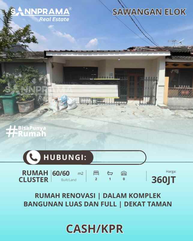 rumah baru renov sawangan elok