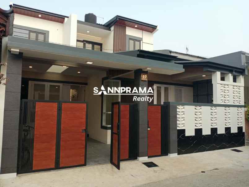 rumah baru siap huni 2 lantai di perumnas beji