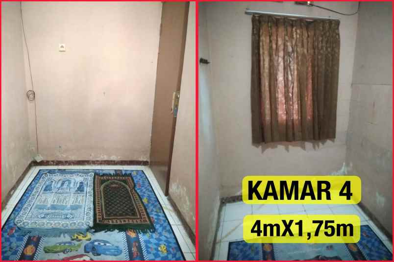 rumah cluster bumi anggrek hadap taman 120m 85m