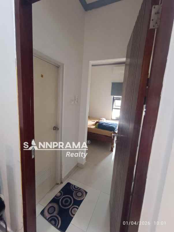 rumah cluster semi furnished dekat dtc mall