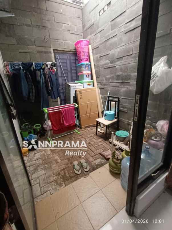 rumah cluster semi furnished dekat dtc mall