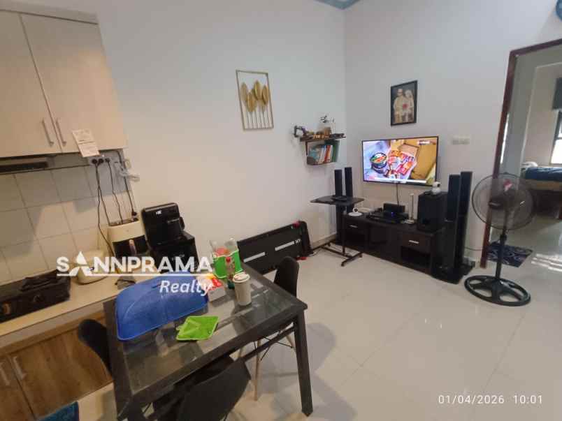 rumah cluster semi furnished dekat dtc mall