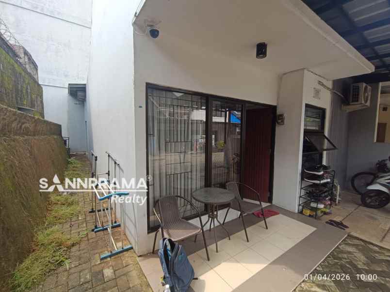 rumah cluster semi furnished dekat dtc mall
