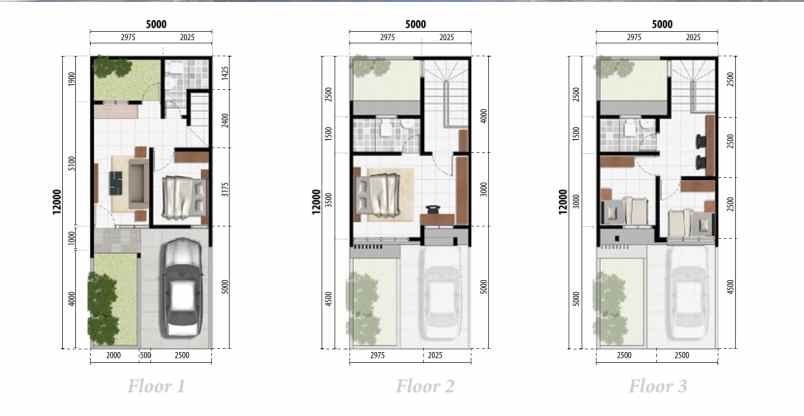 rumah di casa cardin cluster baru quiin