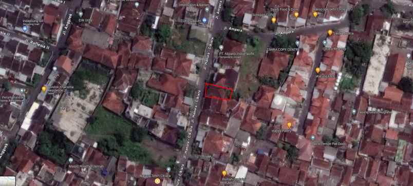 rumah di jl hanura cikiara tasik kota