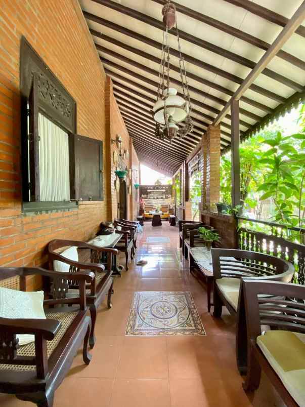 rumah etnik dekat candi sambisari yogyakarta
