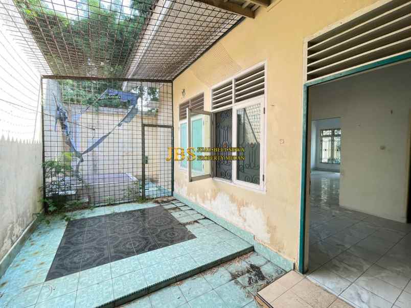 rumah hook dijual di komplek cemara hijau medan