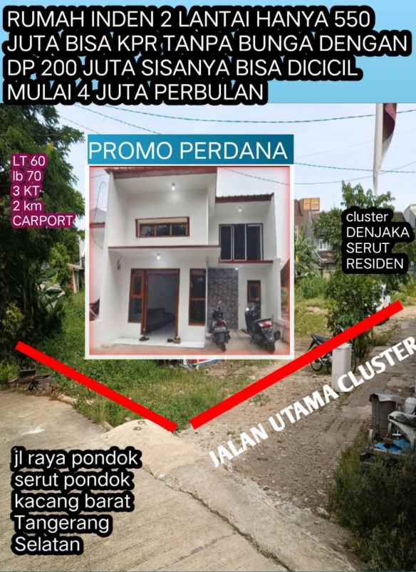 rumah inden dalam cluster