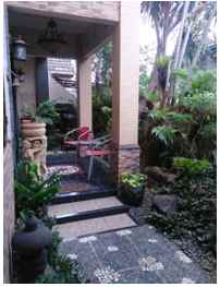 rumah jl benda raya serua