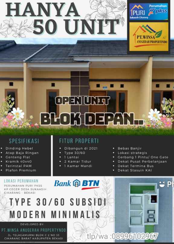 rumah kp ceger ds sukaasih