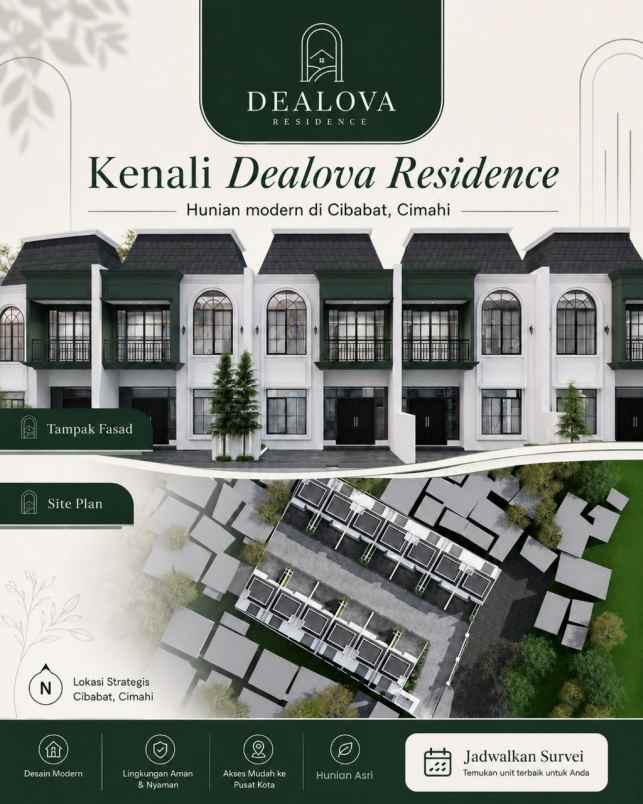 rumah mewah cimahi 2 lantai hanya 800jt an